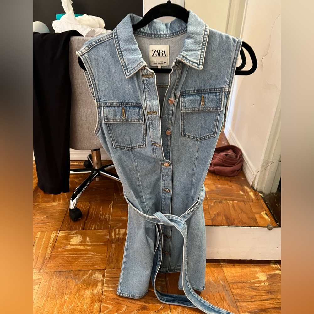 Zara denim dress